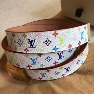Louis Vuitton Color Monogram Belt